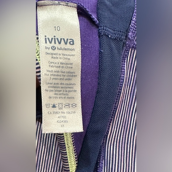 Ivivva: Girls Sports Bra - Size 10 - Picture 7 of 7
